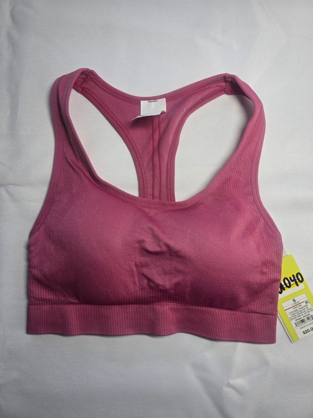 All in Motion Seamless Ribbed Racerback Sports Bra